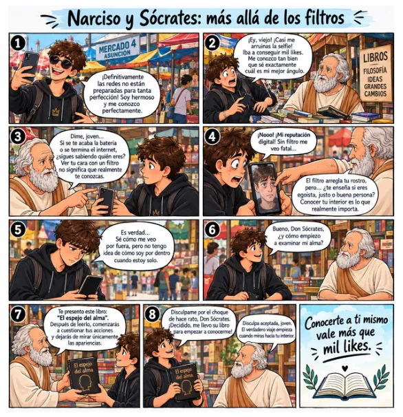 Vista previa de Narciso y Sócrates: más allá de los filtros